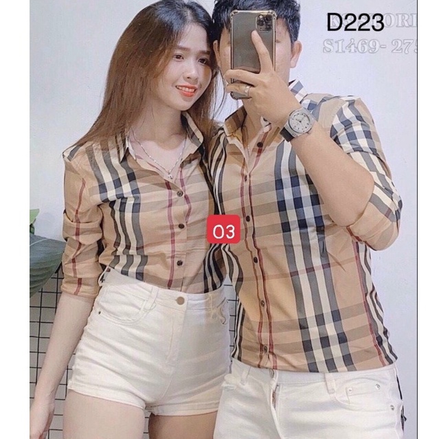 Áo Sơ Mi Nam Nữ Họa Tiết Dài Tay Vải kate Lụa, Sơ Mi Nam Nữ Mẫu Mới Form Dáng Hàn Quốc beautifulgilr J01