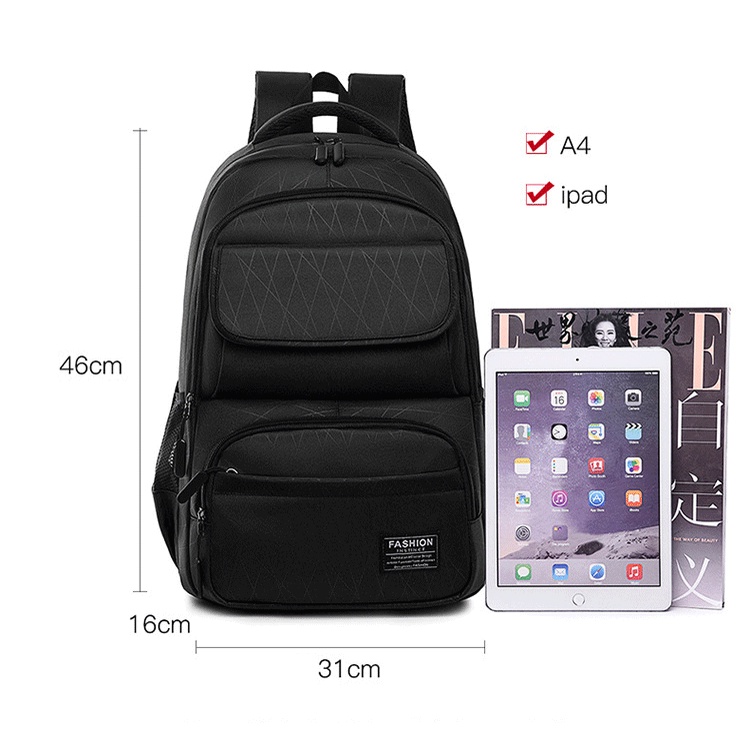 Balo Học Sinh - Sinh Viên Thời Trang, túi ba lô Nam Nữ nhiều ngăn chất đẹp thanh lịch tải trọng tốt