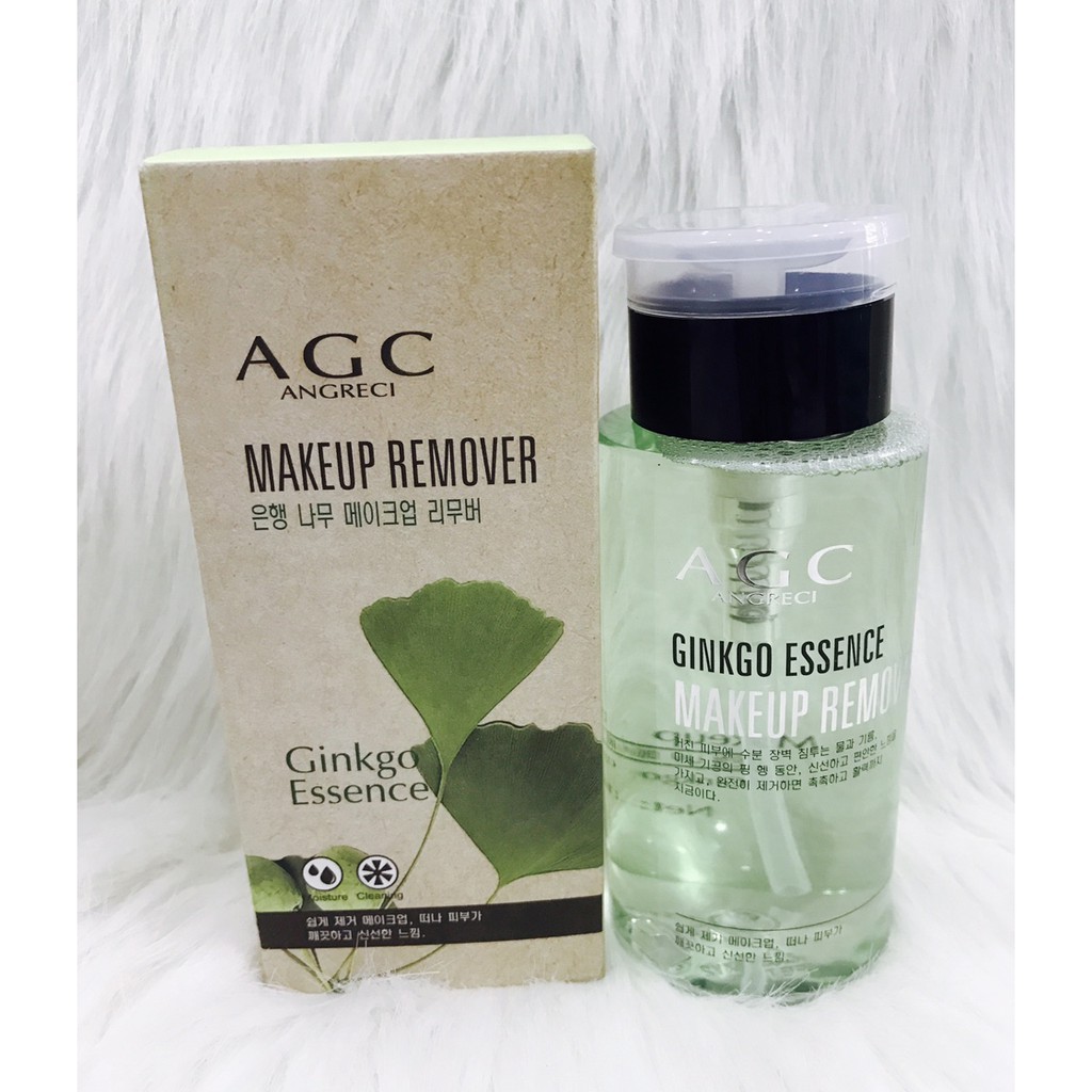 Nước tẩy trang không Bóng Dầu,sạch bong AGC Makeup Remover 200g