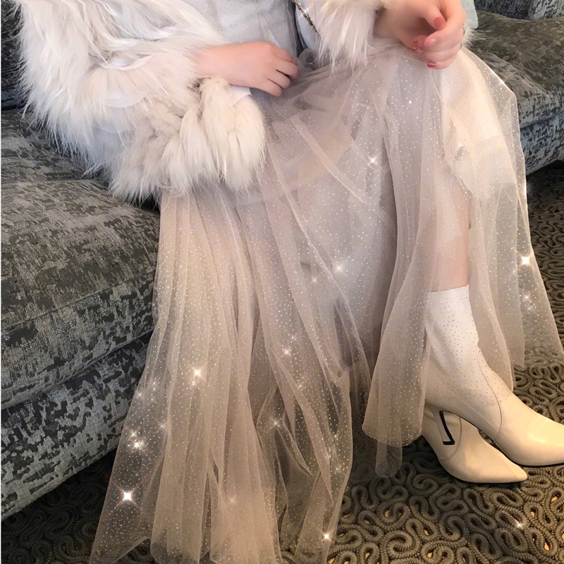 Chân Váy Lưới Thiết Kế Xinh Xắn Nữ Tính | BigBuy360 - bigbuy360.vn