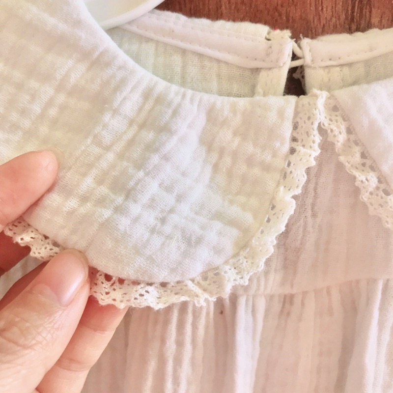 Áo baby doll xô muslin cho bé
