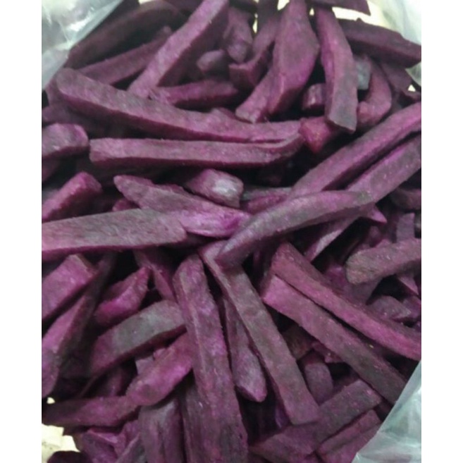 500g khoai lang tím sợi sấy giòn( hàng xuất khẩu)