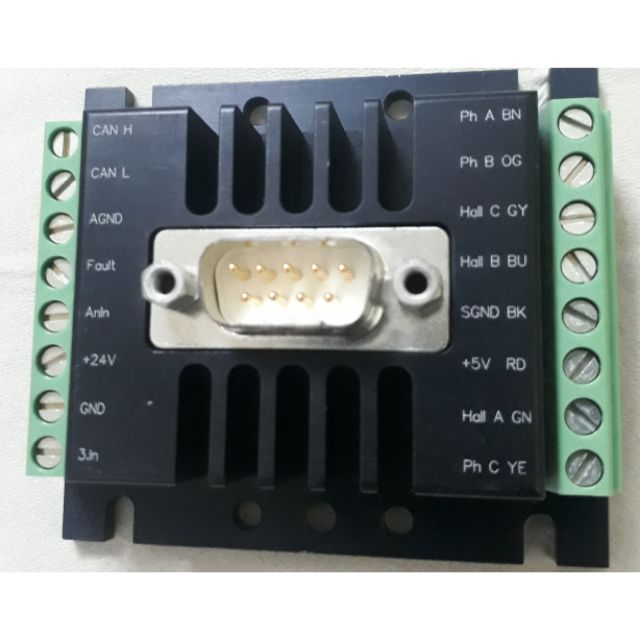 Driver điều khiển và động cơ bước Dc24v 6A:Faulhaber