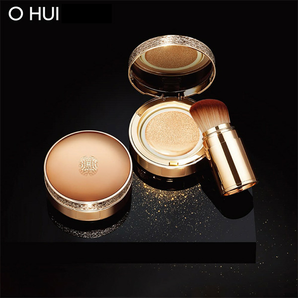 Phấn nước tinh chất vàng 24k OHUI The First Geniture Ampoule Cover Cushion SPF50+ PA+++ 15g (Tặng kèm lõi refill 15g)