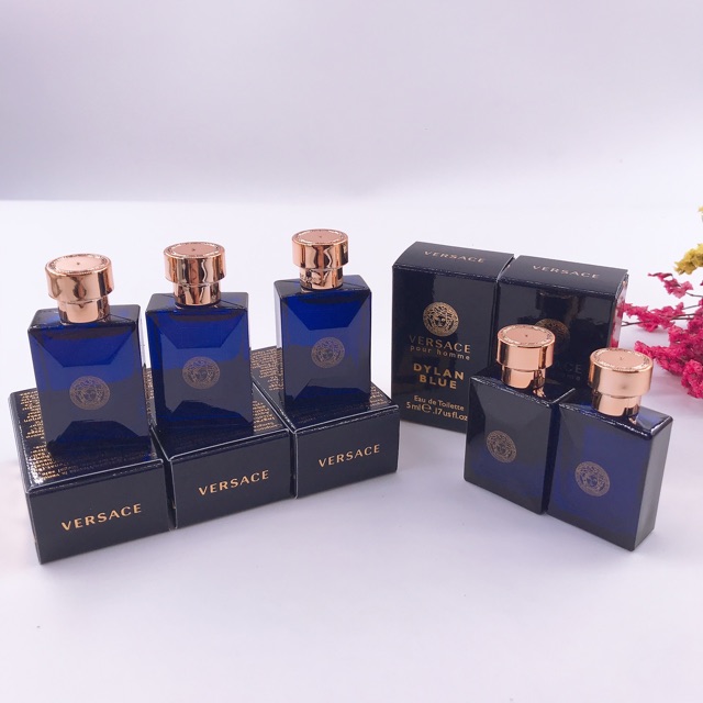 Nước hoa mini Nam VERSACE Pour Homme Dylan Blue 5ml Nam tính, sang trọng và lưu hương tốt