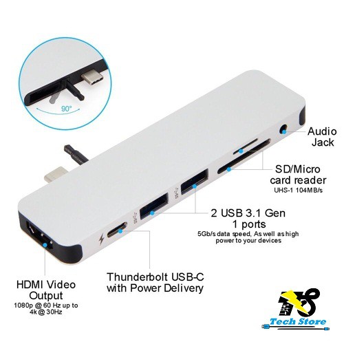 Hub USB-C HyperDrive SOLO 7-in-1