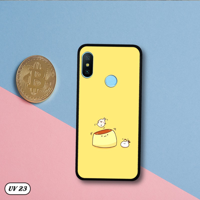 Ốp lưng Xiaomi Redmi Note 6 Pro -lưng nhám , ngộ nghĩnh