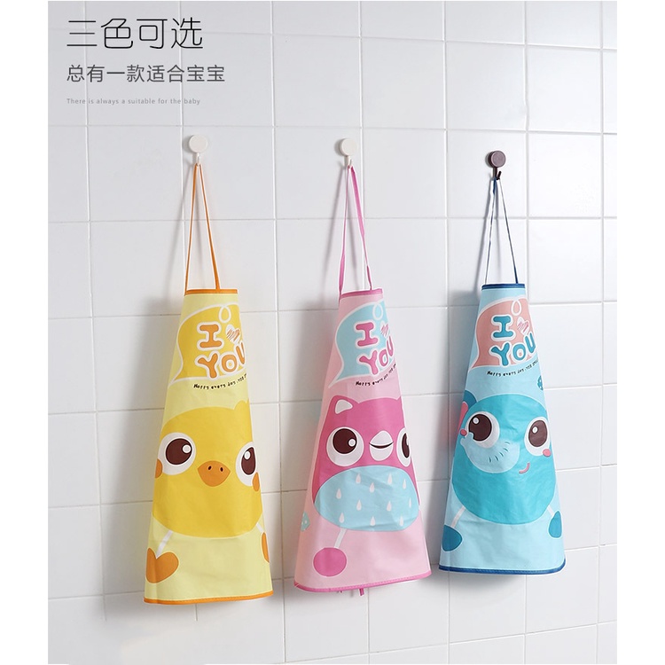 Bộ tạp dề cho bé gồm tạp dề thân và bọc tay chống bám bẩn khi nấu ăn