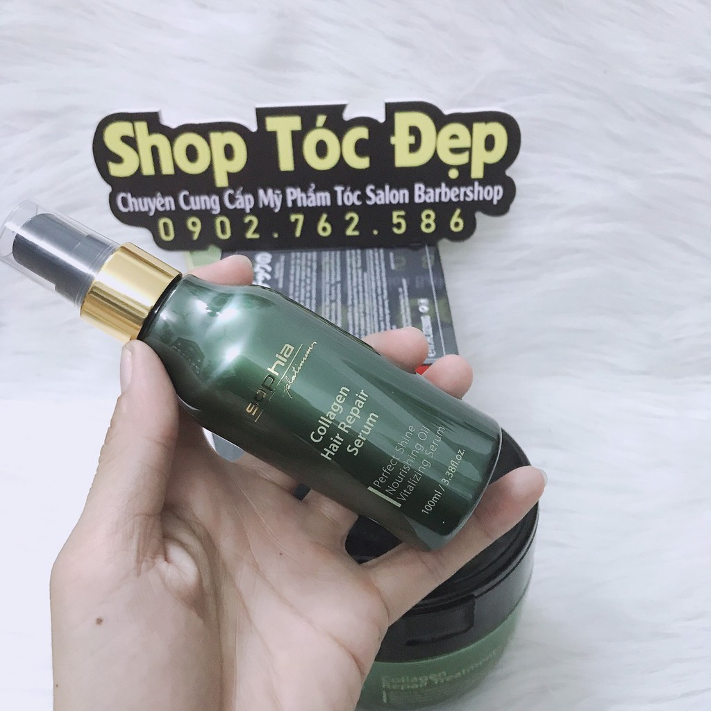 Tinh dầu dưỡng tóc Sophia Collagen Hair Repair Serum 100ml