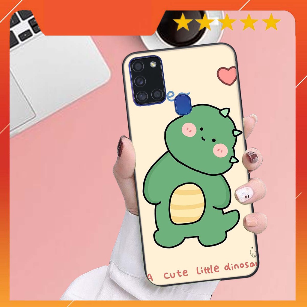 Ốp lưng Samsung A21S in hình khủng long , gấu nâu xinh xắn, siêu cute  mà còn vô cùng RẺ -ĐẸP
