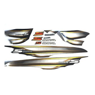 Bộ tem xe Wave S100 màu đen