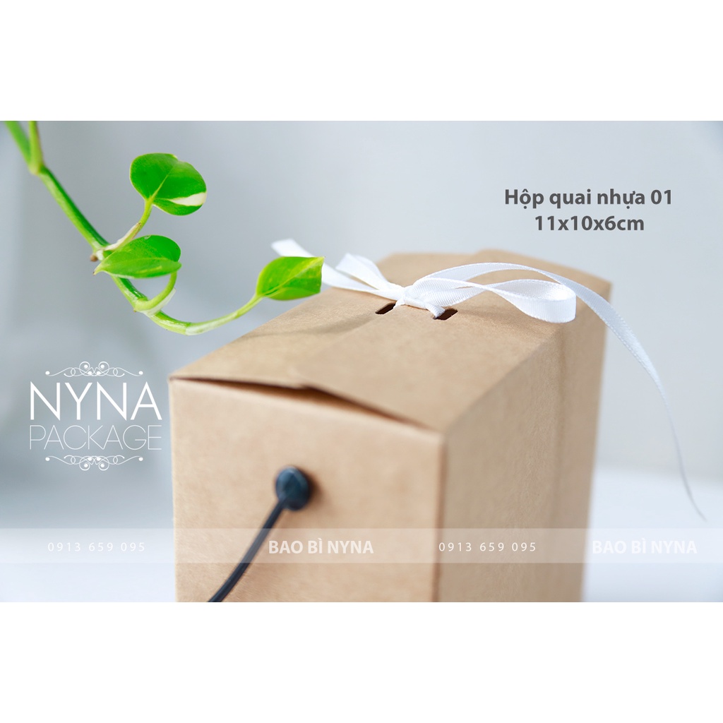 COMBO 20 Hộp quai nhựa 01 - 11x10x6cm