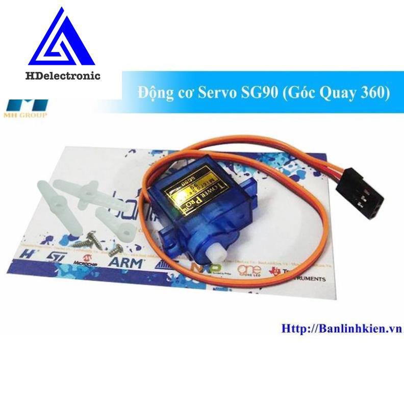 [TP] [Siêu Rẻ] Động cơ Servo SG90 (Góc Quay 360) zin