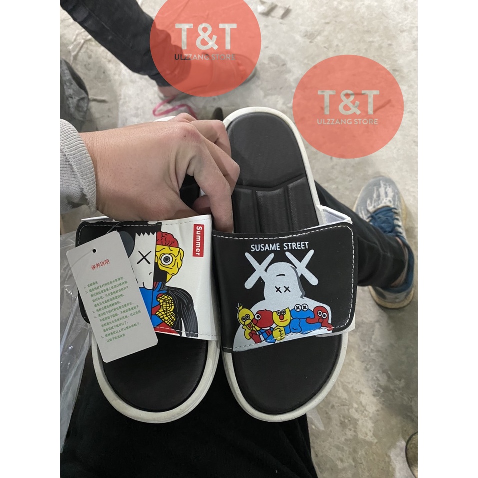 Dép Susame Street quai dán Nam nữ Unisex  hot 2022 cao cấp loại 1