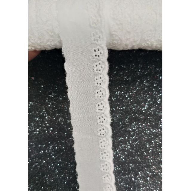 Ren trắng thô boi bản 2.5cm