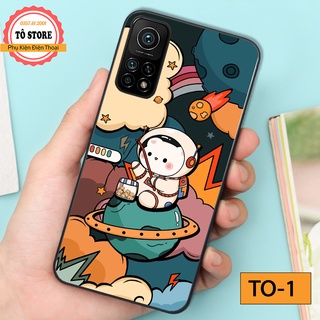 Ốp lưng xioami redmi 10 / redmi 10t pro / redmi note 10 5g / 4g / redmi note 10 pro in hình phi hành gia vũ trụ độc đáo