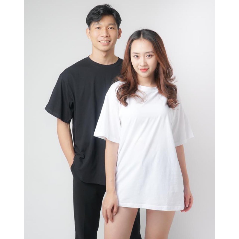 Áo thun tay lỡ Trơn, form rộng, 33 Màu, Nam nữ đều mặc được (Supo Shop)