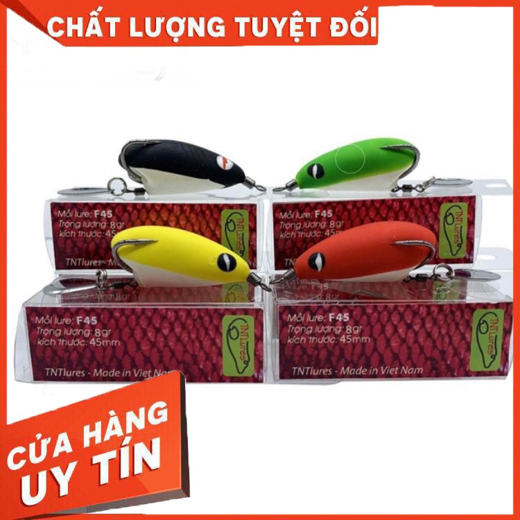 Mồi giả câu cá lóc, Nhái hơi câu cá lóc F45S TNT lure