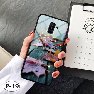Ốp lưng kính Samsung A6 Plus 2018- hình 3D