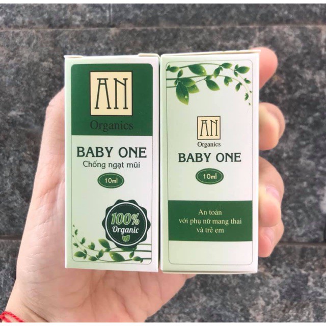 [GIÁ GỐC] Tinh dầu Baby One An Organic chống ngạt mũi an toàn cho bé lọ 10ml