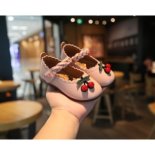 Giày cherry trắng, hồng