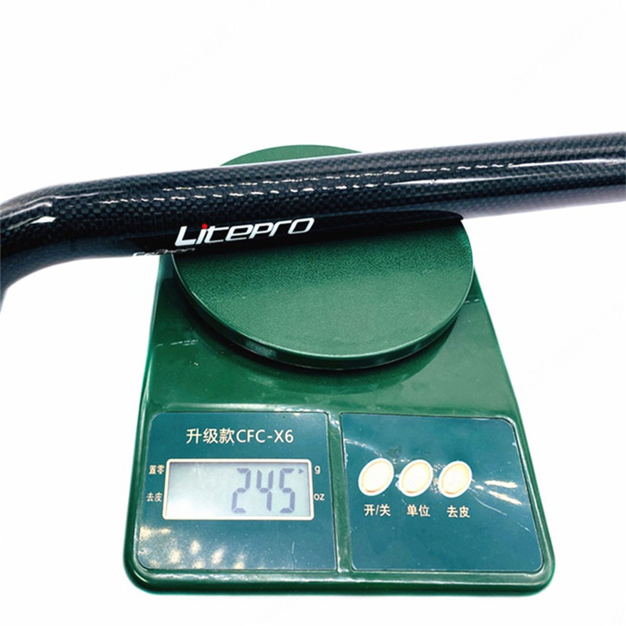 Trục Gắn Yên Xe Đạp Bằng Sợi Carbon A68 5 25Degree 33.9x580MM 412 BMX