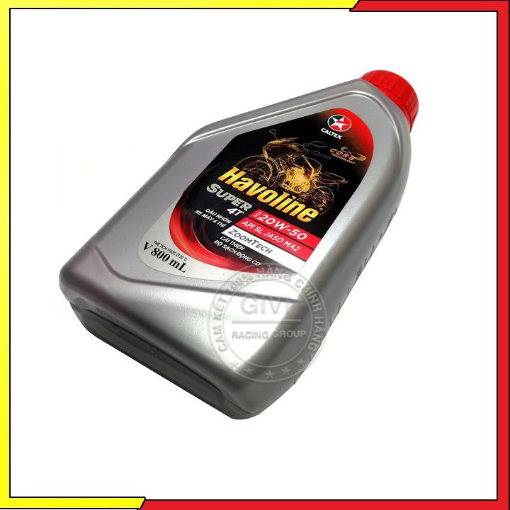 Dầu Nhớt Caltex Havoline 4T 20W50 0,8 Lít