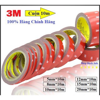 Băng keo cường lực dán đồ chơi xe hơi 3M 4229P 10mmx10m (Đỏ)