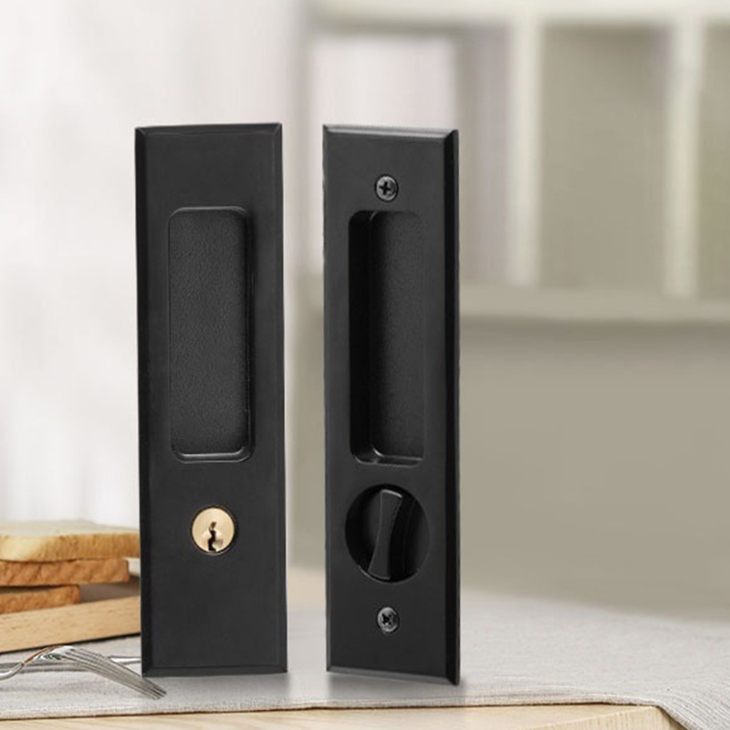 Kiss Đòn Bẩy Tay Nắm Cửa Trượt Hình Vuông Tiếng Trung Dễ Mở Khóa