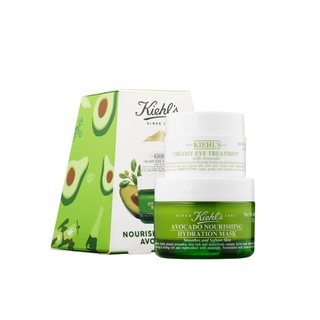 Set kem mắt bơ và mặt nạ bơ kiehls avocado duo