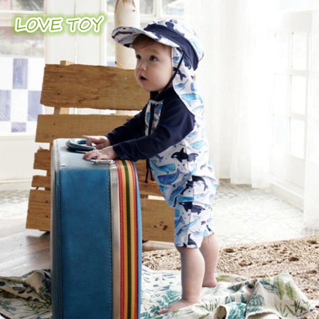 Bộ Đồ Bơi Bikini In Hoạt Hình Dễ Thương Cho Bé 1-4-7 Tuổi