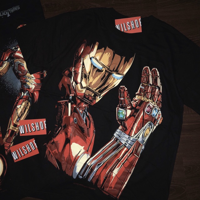IRON MAN - ÁO MARVEL IN 3D - ÁO THUN UNISEX  - SIÊU ANH HÙNG