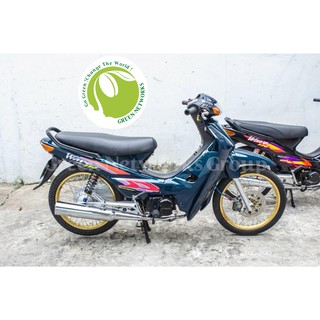 Tem xe Wave Thái 3 lớp Wave S110 đời 2000 ( Đỏ Tím) Greennetworks