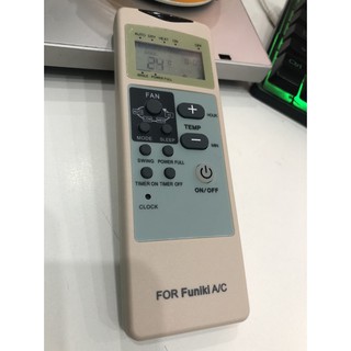 Khiển Cho Máy Điều Hòa Funiki 1 Chiều Kèm 2 Pin 3A SIÊU BỀN