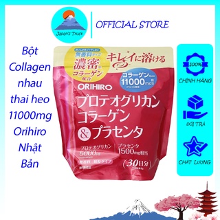 Bột Collagen Proteoglycan nhau thai heo 11000mg Orihiro 180g của Nhật Bản - Hàng chính hãng Orihiro
