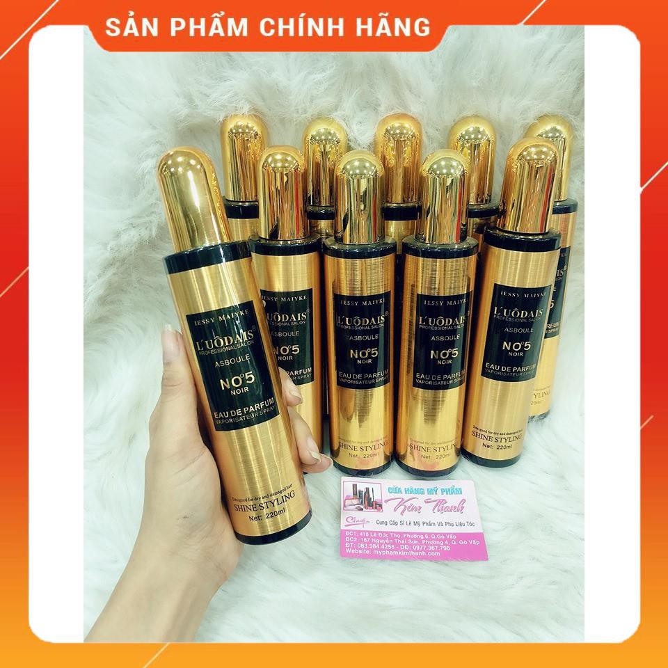 XỊT DƯỠNG TÓC HƯƠNG NƯỚC HOA No5