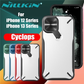 Ốp điện thoại Nillkin Cyclops Camshield bảo vệ ống kính máy ảnh dành cho for iPhone 13 Pro Max / iPhone 12 Pro Max Mini