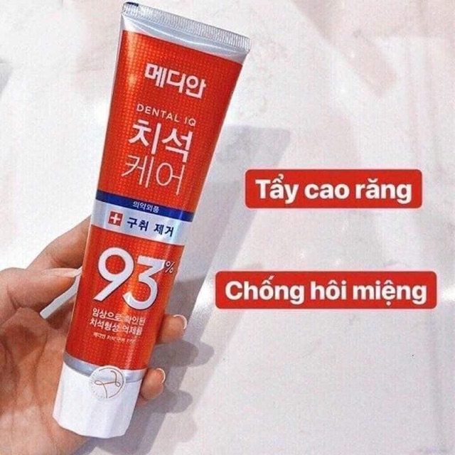 KEM ĐÁNH RĂNG HÀN QUỐC MEDIAN 93% 120g CHÍNH HÃNG | BigBuy360 - bigbuy360.vn