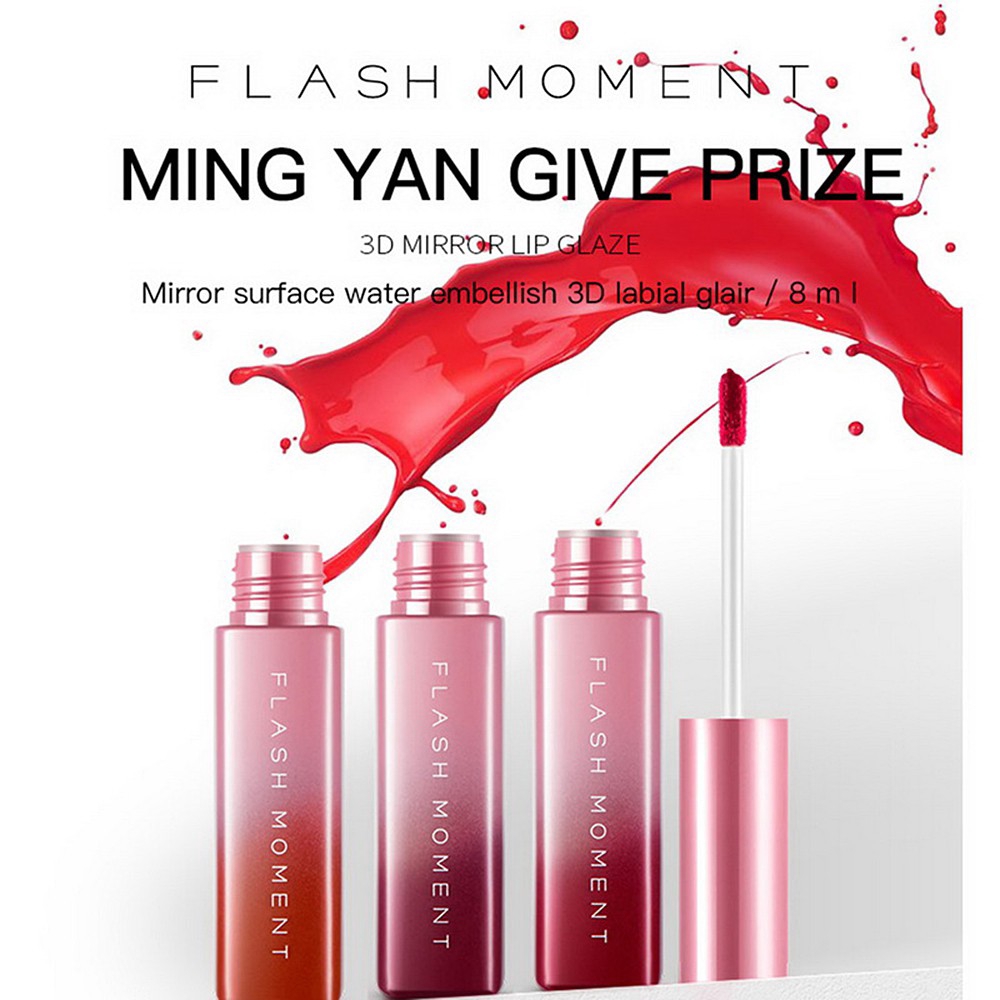 [Hàng mới về] Son môi chống nước dưỡng ẩm 3D FLASHMOMENT tiện dụng | BigBuy360 - bigbuy360.vn