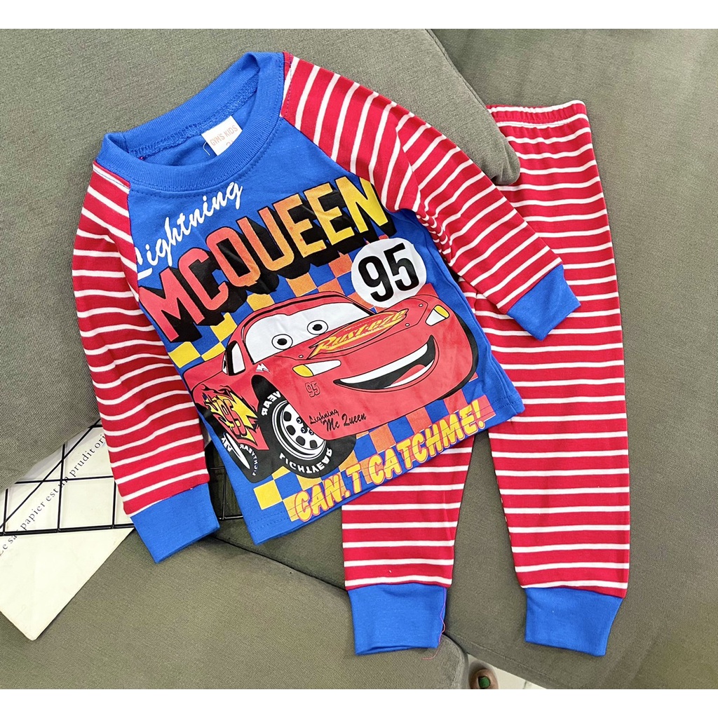 Đồ bộ bé trai Cotton dài tay thu đông xuất hàn - sỉ quần áo trẻ em