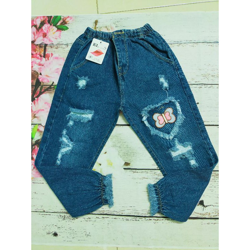 combo 2 quần baggy jean rách tua lai | BigBuy360 - bigbuy360.vn