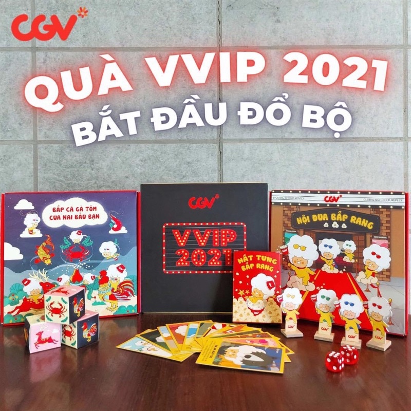 Bộ quà VVIP CGV 2021