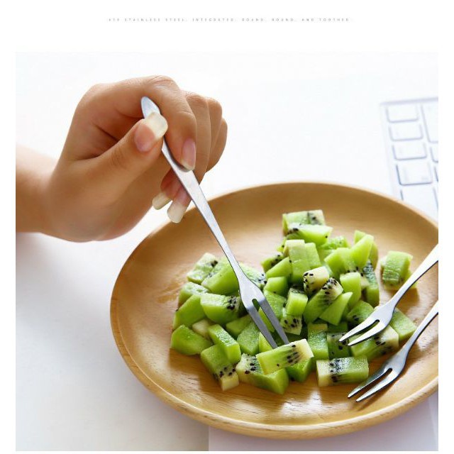 Combo 10 Dĩa INOX ĂN TRÁI CÂY 88058 SHOP KHO TỔNG VP88