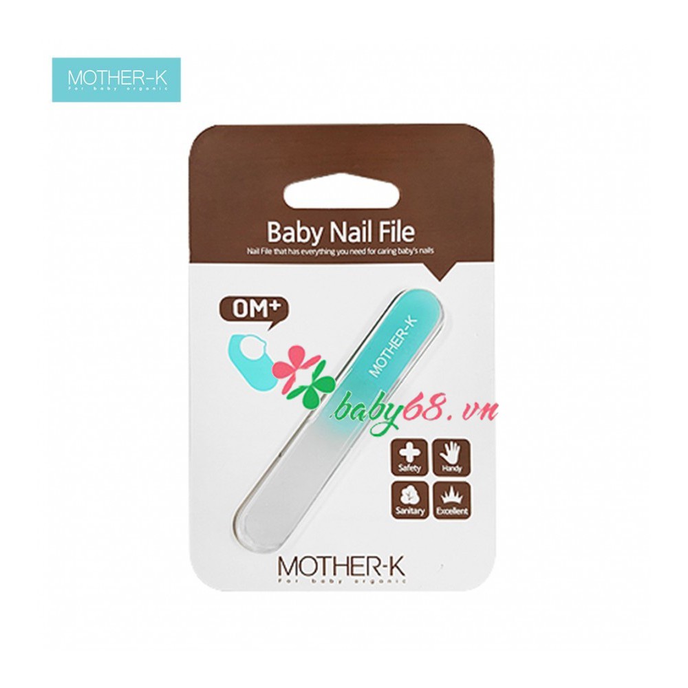 Bộ cắt móng tay sơ sinh Mother-K Hàn Quốc KM13044