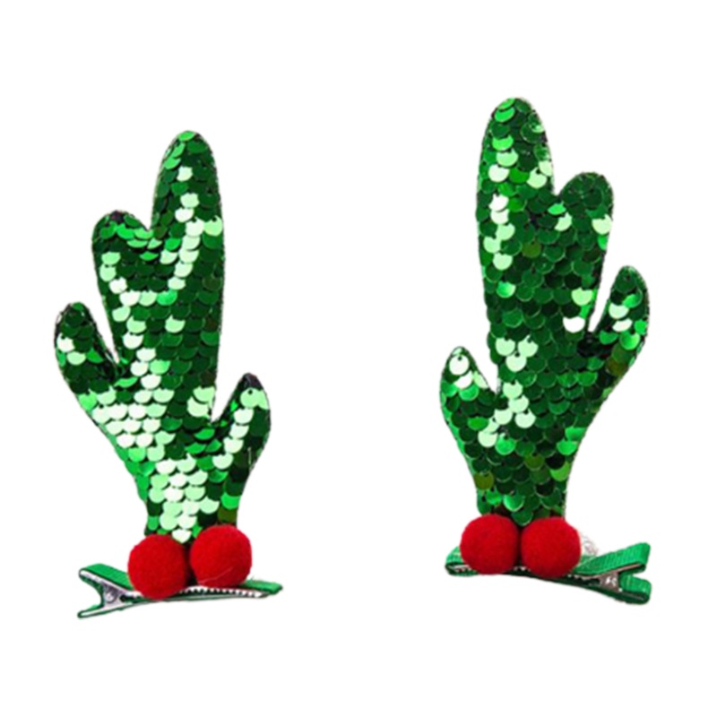 Kẹp Tóc Hình Sừng Hươu Hoạt Hình Chống Trượt Cho Nữ