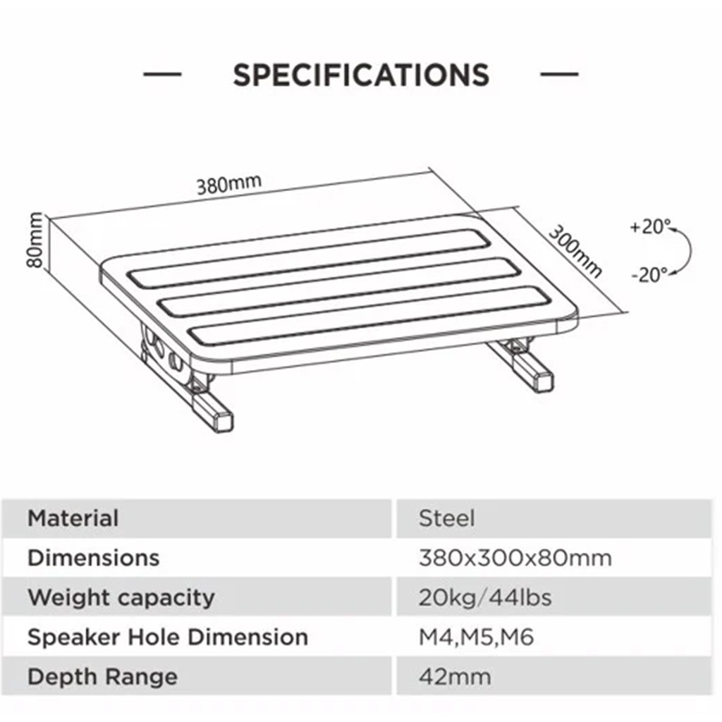 Giá Kê Chân Footrest Ergoto FR-09