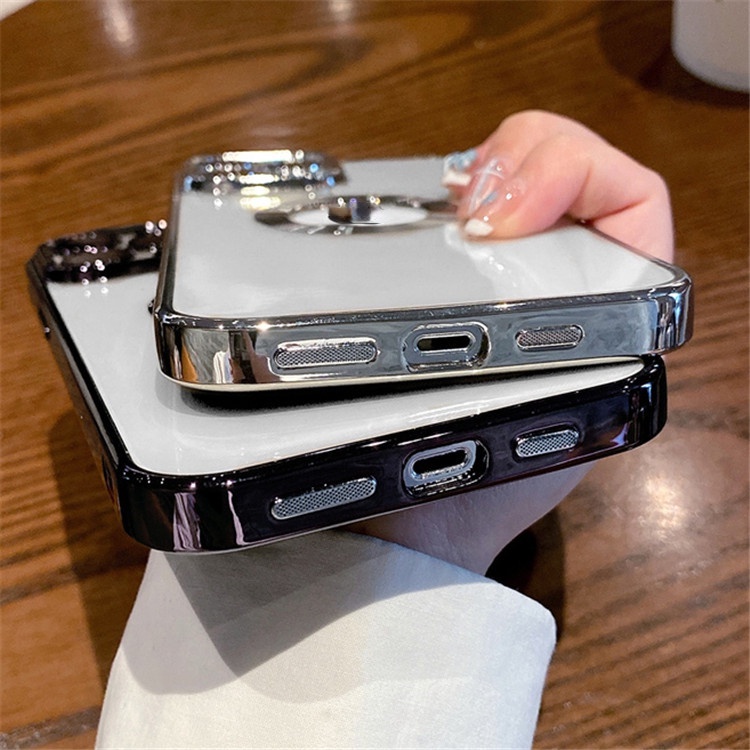 Ốp Điện Thoại Mạ Chống Sốc Bảo Vệ Camera Cho iPhone 11 12 13 Pro Max mini XR XS Max 8 7 Plus