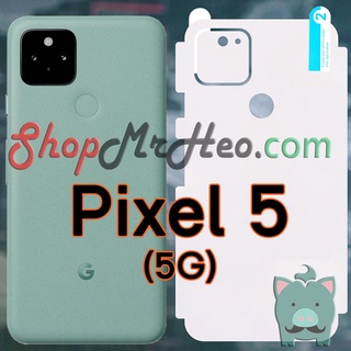 Dán Dẻo PPF Full Mặt Sau Lưng Google Pixel 5 5G - Pixel 5a 5G (Trong và Nhám)