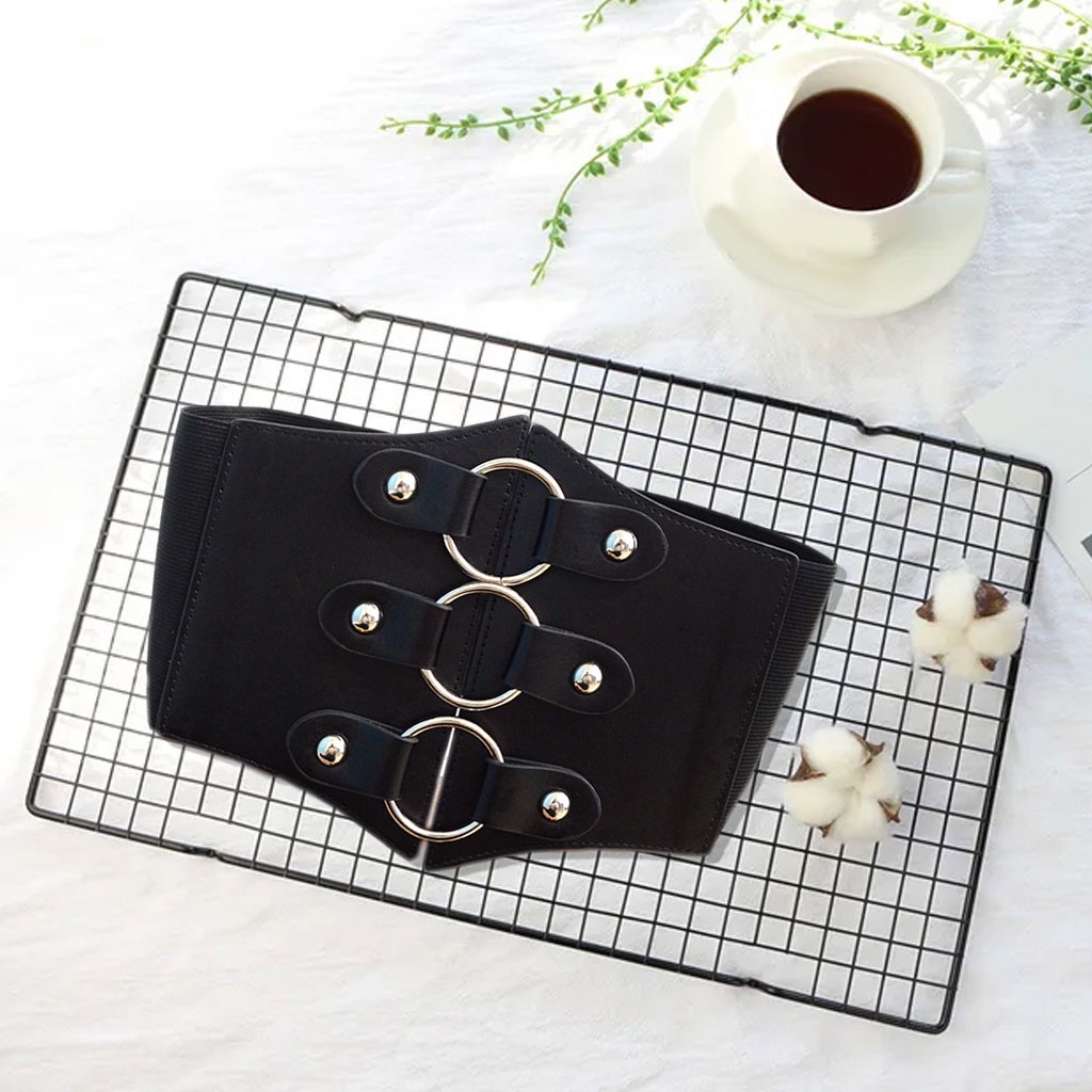 Đai Nịt Bụng Co Giãn Điều Chỉnh Được Thời Trang Hóa Trang Halloween Steampunk