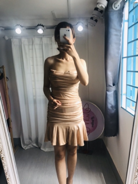 Đầm body cúp ngực đuôi cá_JuMe Fashion